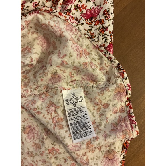 Old Navy Floral Dress V-Neck Short Sleeve Casual Summer Dress XXL - Picture 9 of 11
